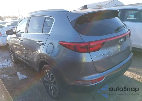 2017 Kia Sportage Ex из США, поврежденный, VIN KNDPNCAC5H7050860